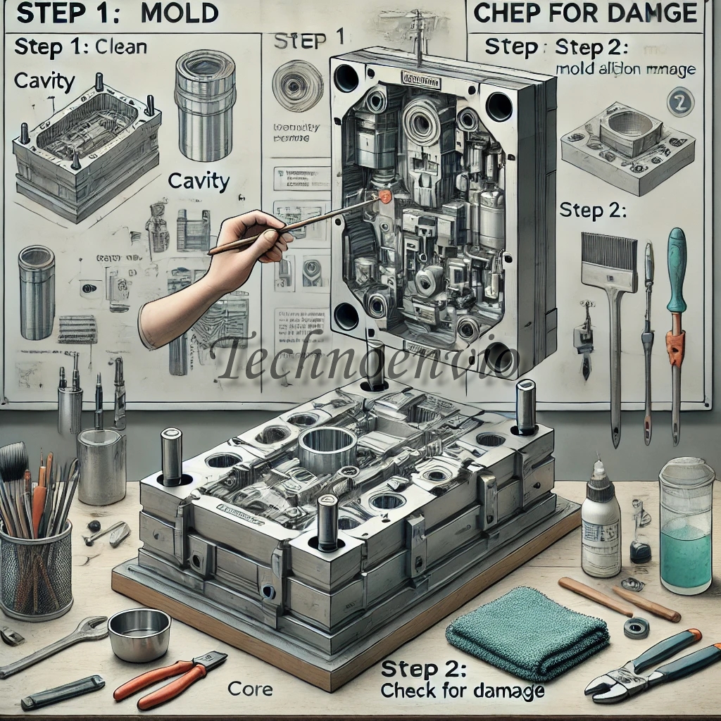 Mold Setup for Injection Machine