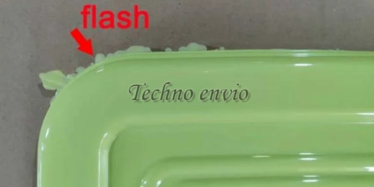 Flash in injection molding machine