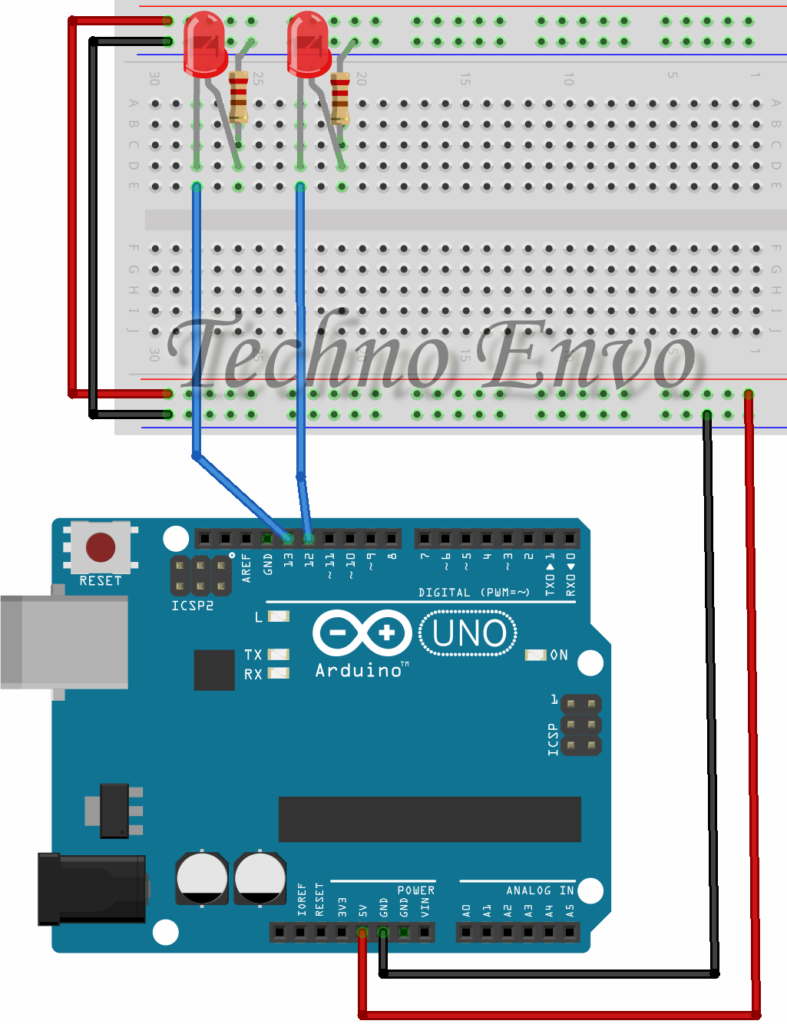 Experimenting with Multiple LEDs